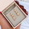 Trio Drops - Micro Gold Plated Earrings