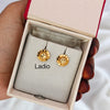 Golden Flower - Micro Gold Plated Earrings