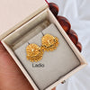 Golden Flower - Micro Gold Plated Earrings