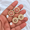 Impon Stud Earrings - Big Sized