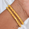 2.4 Carving - Micro Gold Plated Bangles
