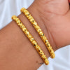 2.6 Texture - Micro Gold Plated Bangles