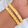 2.10 Diagonal Cut - Micro Gold Plated Bangles