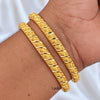 2.4 Mesh - Micro Gold Plated Bangles
