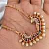 Multicolour Necklace - Micro Gold Plated