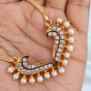 Pearl Stone Necklace - Micro Gold Plated