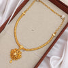 Peacock Floral Beauty - Micro Gold Plated