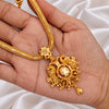 Peacock Floral Beauty - Micro Gold Plated