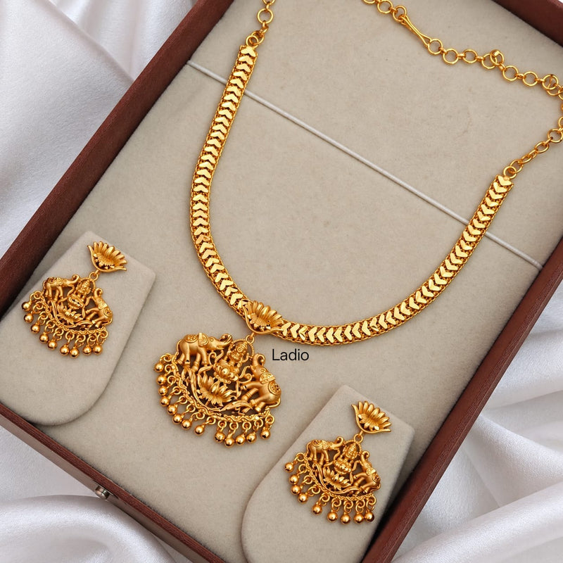 Divine Lakshmi Charm - Micro Gold Plated