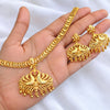 Twin Annam - Micro Gold Plated Necklace with Earrings