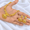 Real Gold Vibes - Micro Gold Plated Necklace with Earrings