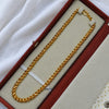 Unisex Chain - 18 inch Micro Gold Plated