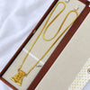 Gopuram - 24 inch Micro Gold Plated Dollar Chain