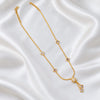 Thin  Ball Chain - White