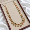 Diamond alike Long Haaram with Earrings