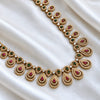 Diamond alike Long Haaram with Earrings