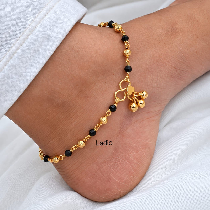 Anklet - One Gram Micro Gold Plated