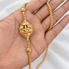 Mugappu Chain - Micro Gold Plated