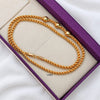 Mugappu Chain - Micro Gold Plated