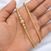 Mugappu Chain - Micro Gold Plated