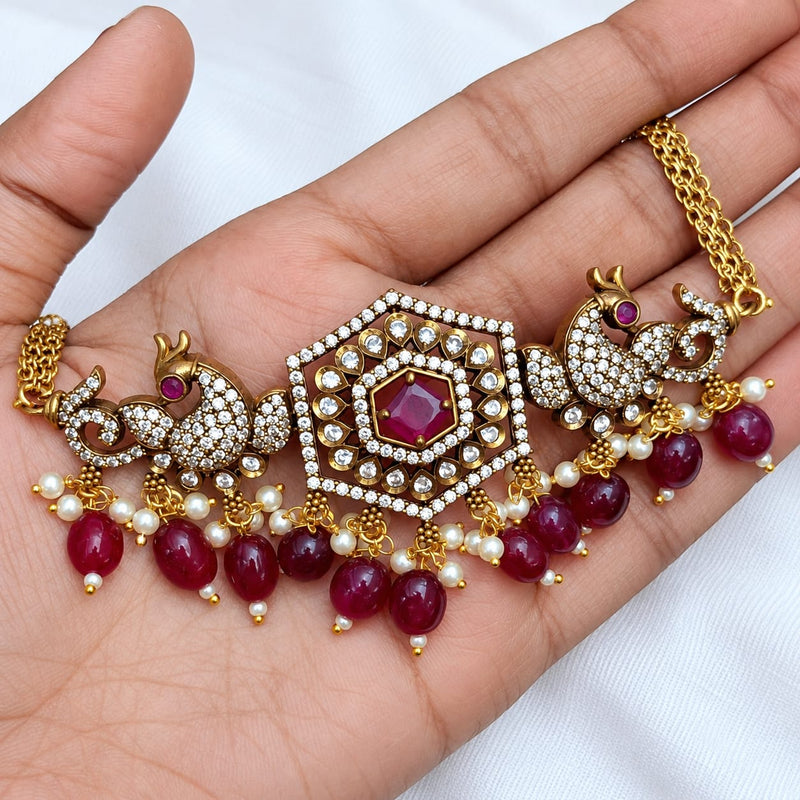 Beautiful Mayil Chocker Set