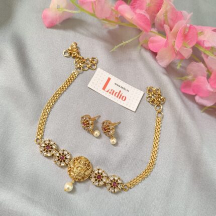 Lakshmi Maa Devi – Cute choker set(Version-2)