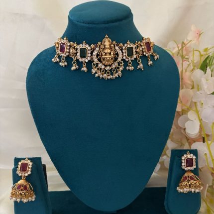 Lakshmi Pearls Choker Set - Version 2